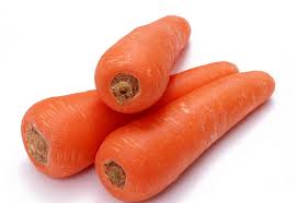Carrots. Eat raw. Good with dips. 